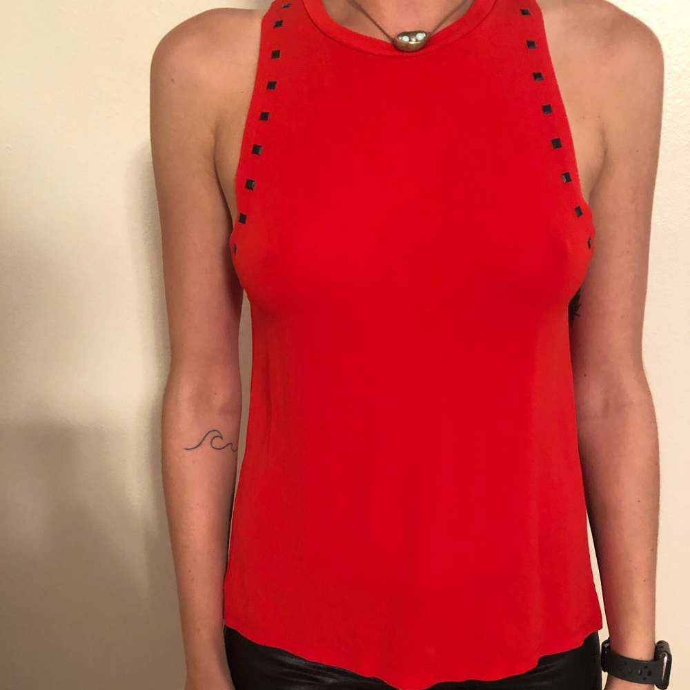 Kooples sport sleeveless top